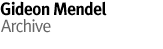 Gideon Mendel Archive